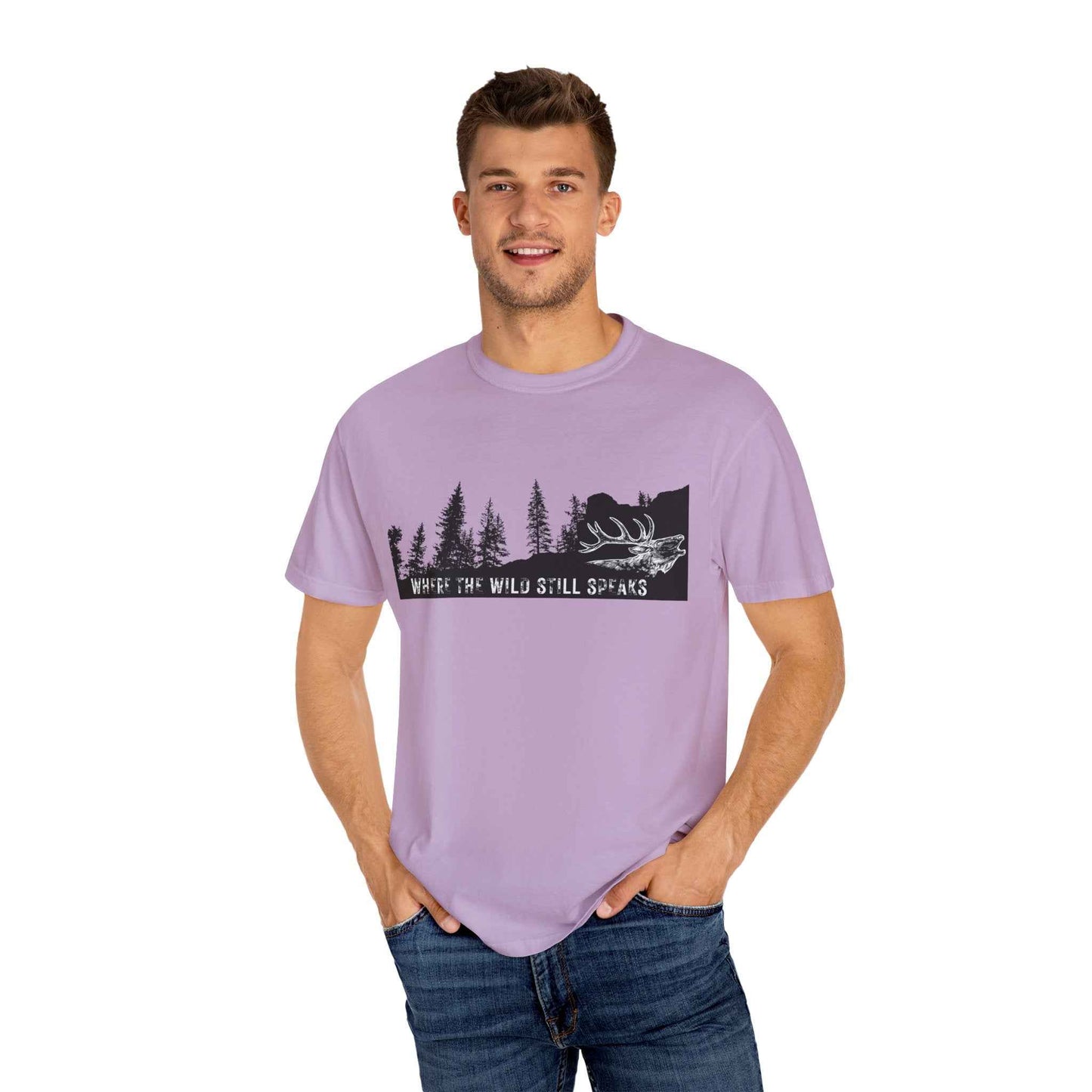 Printify Where the Wild Still Speaks Tee - Outdoor T-Shirt