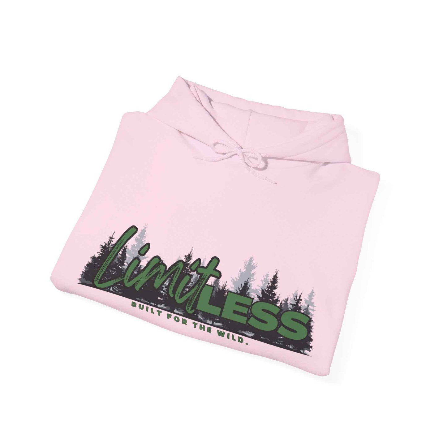 Printify RA Limitless Forest Design Hoodie - Eco-Friendly Comfort