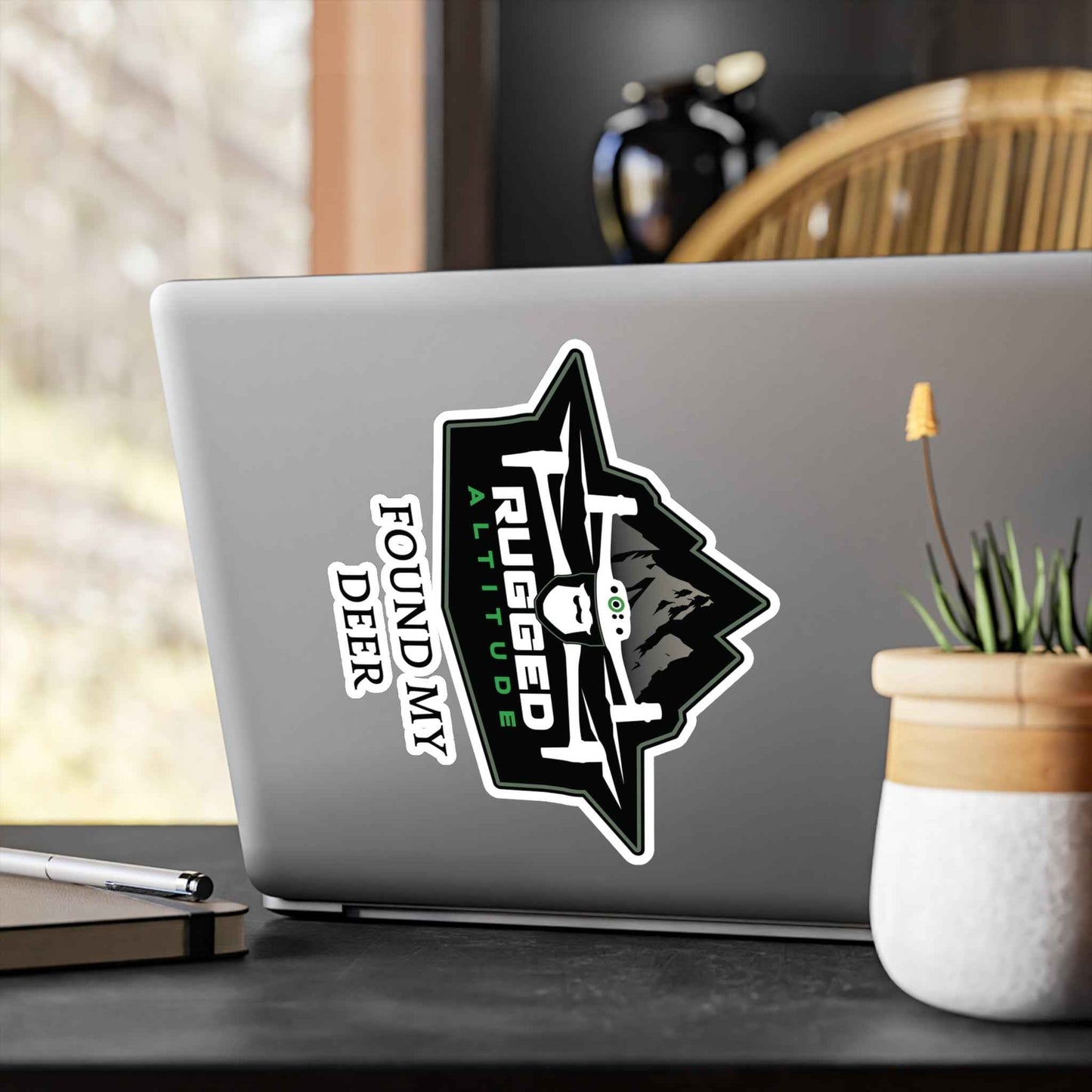 Drone Wildlife Recovery Sticker - Durable Paper Decal for Eco-Friendly Solutions